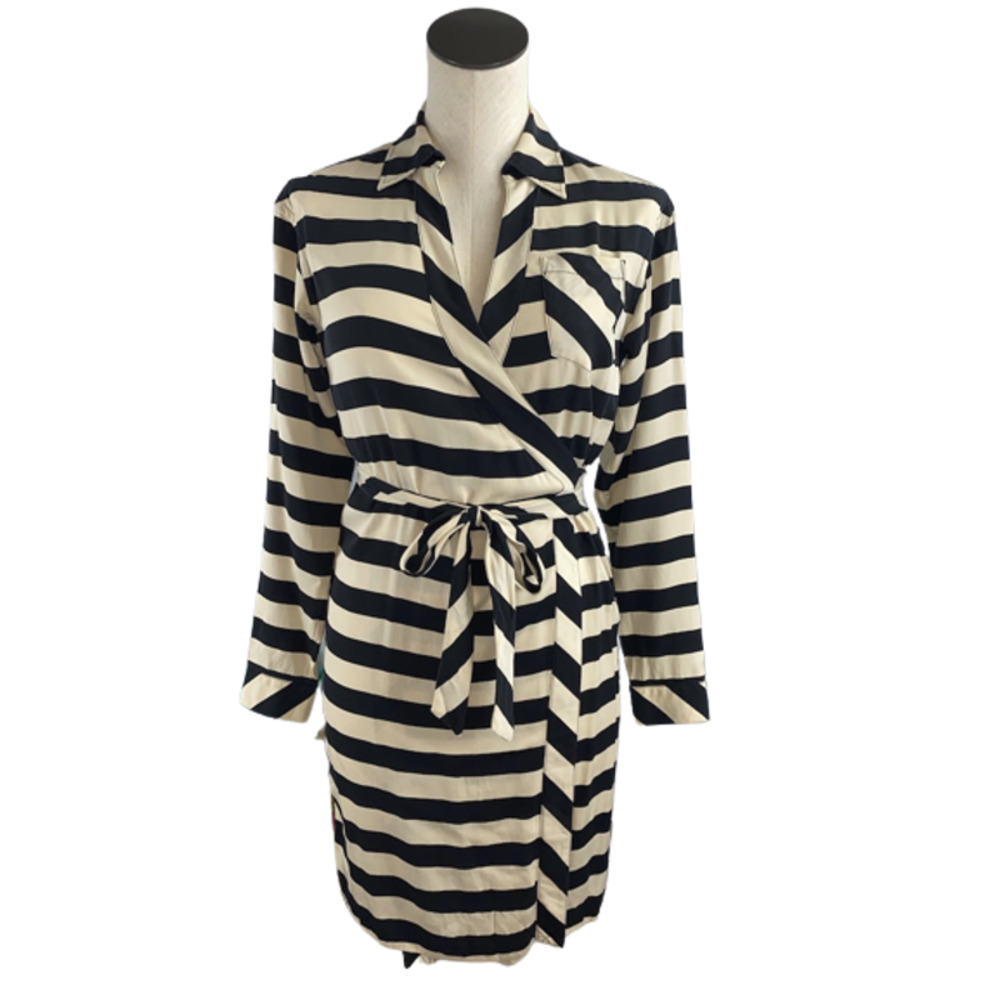 Diane Von Furstenberg Helena Wrap Shirt Dress